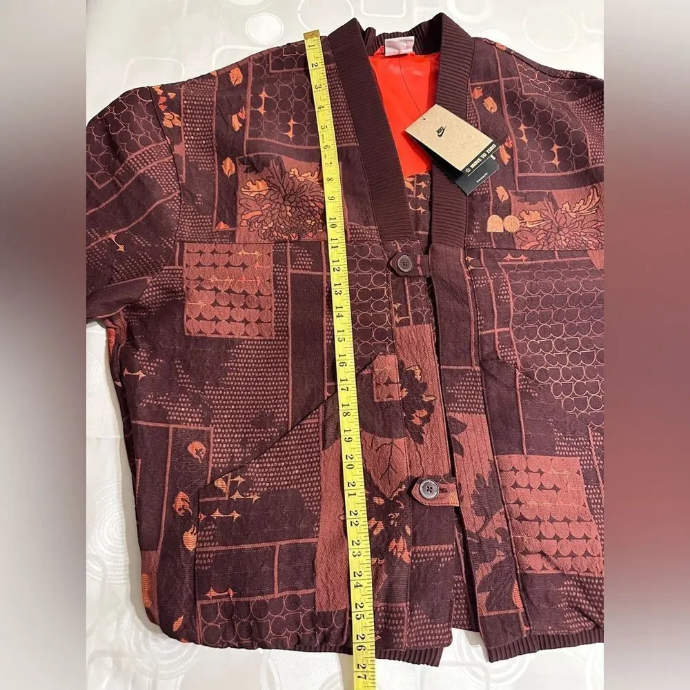 Women’s Nike Naomi Osaka Oversize Jacquard collection Jacket size Small, NWT